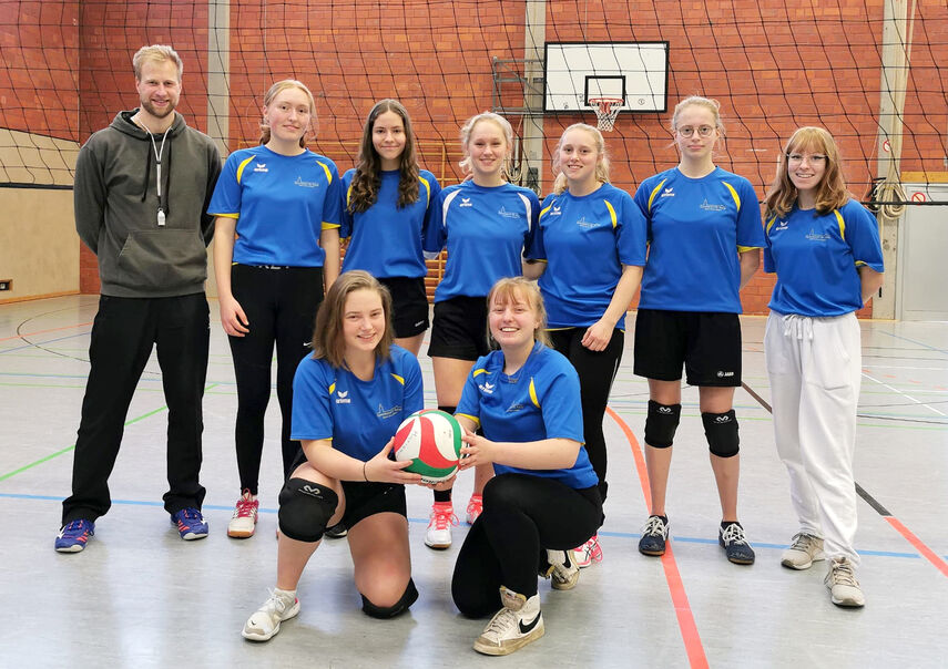Die eingespielte Mannschaft vom Gymnasium St. Xaver Bad Driburg holte sich souverän den Titel in der Wettkampfklasse I.