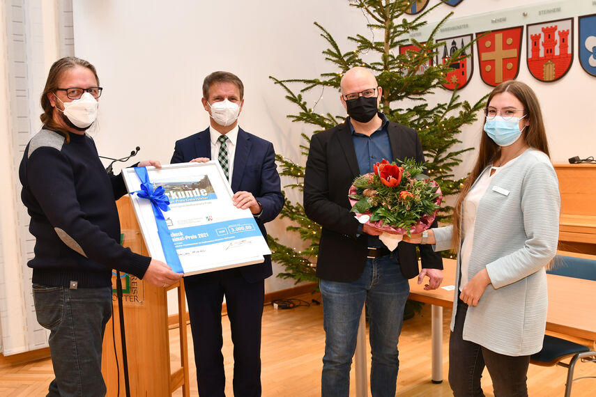 Über den mit 3.000 Euro dotierten zweiten Platz freute sich die Akademie Flechtsommer aus Dalhausen.